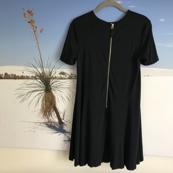 Zara Jersey Skater Dress - Picture 2 of 3